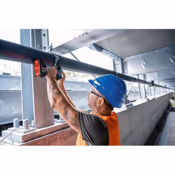 Bosch GDS 18V-210 C Professional 3400 Giri/min Nero, Blu - Vista aggiuntiva 4
