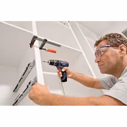 Bosch GSB 12V-15 1300 Giri/min Nero, Blu - Vista aggiuntiva 6