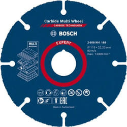 Bosch 2 608 901 188 fornitura per utensili rotanti per molatura/levigatura Plastica, Legno Disco da taglio