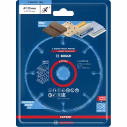 Bosch 2 608 901 188 fornitura per utensili rotanti per molatura/levigatura Plastica, Legno Disco da taglio