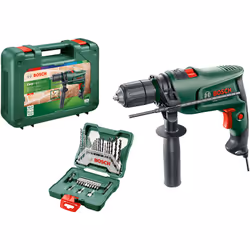 Descrizione del Prodotto Il Trapano a Percussione 630W offre elevate prestazioni per forare legno, metallo e muratura. Caratt ...