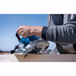 Bosch GKS 18V-70 L PROFESSIONAL 19 cm Alluminio, Nero, Blu 5000 Giri/min 1800 W - Vista aggiuntiva 4