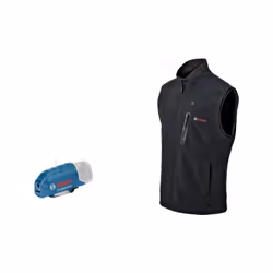 Il gilet Bosch GHV 12+18V XA è un indumento termico riscaldato a batteria, adatto alle situazioni lavorative più complesse. I ...