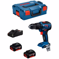 Trapano a Percussione BOSCH GSB 18V-55 Professional - Potente Trapano a Percussione Bosch da 18 V con motore Brushless - Fort ...
