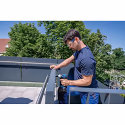 Bosch GDS 18V-330 HC PROFESSIONAL 1/2" 2800 Giri/min 560 Nm Nero, Blu, Rosso