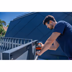 Bosch GDS 18V-330 HC PROFESSIONAL 1/2" 2800 Giri/min 560 Nm Nero, Blu, Rosso - Vista aggiuntiva 4