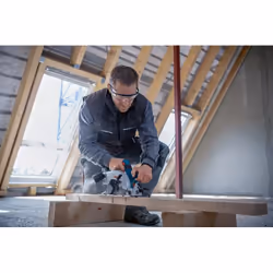 Bosch GKS 18V-57-2 L PROFESSIONAL 16,5 cm Nero, Blu, Argento 5000 Giri/min - Vista aggiuntiva 5
