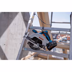 Bosch GKS 18V-57-2 L PROFESSIONAL 16,5 cm Nero, Blu, Argento 5000 Giri/min - Vista aggiuntiva 7