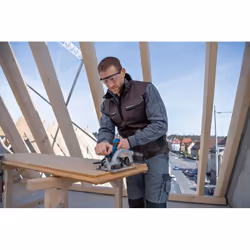 Bosch GKS 18V-57-2 L PROFESSIONAL 16,5 cm Nero, Blu, Argento 5000 Giri/min - Vista aggiuntiva 8