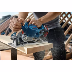 Bosch GKS 185-LI 16,5 cm Nero, Blu, Grigio 5000 Giri/min - Vista aggiuntiva 4