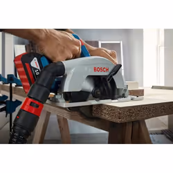 Bosch GKS 185-LI 16,5 cm Nero, Blu, Grigio 5000 Giri/min - Vista aggiuntiva 7