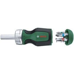 Bosch - Utensili - Cacciavite a cricchetto, 6 inserti 1600A027PK