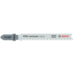Pro Laminate clean T101BIF - 2 lame per seghetto alternativo (per parquet, vinile laminato compatto, pvc, lunghezza 83 mm, accessorio professionale)