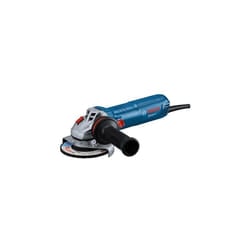 Smerigliatrice angolare professionale con cavo gws 12-125 (disco: 125 mm, potenza. 1200 w, protezione contro il riavvio, incluso controllo delle