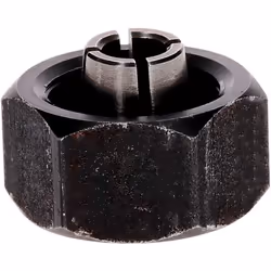 Collegamento agevole di diverse frese alla fresatrice Grazie alla pinza di serraggio con dado cieco da 6 mm è possibile colle ...