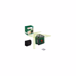 La livella laser multifunzione per squadri a 2 linee verdi 0603663E05 Bosch Hobby UniversalLevel 360 è uno strumento di misur ...
