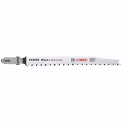 Bosch T 308 B, Lama per seghetto alternativo, In legno duro, Legno compensato, Acciaio al carbonio (HCS), Acciaio inox, 2,2 m ...