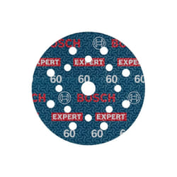 50x Disco delevigatura expert O780, 125 mm (per legno duro, Pittura su legno, ø 125 mm, Grana 60, Accessori professionali Levigatrice eccentrica)