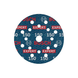 Bosch - 50x Disco desabbiatore expert O780, 125 mm (per legno duro, Pittura su legno, ø 125 mm, Grana 150, Accessori professionali Levigatrice