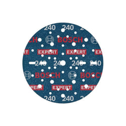 Bosch - 50x Disco delevigatura expert O780, 150 mm (per legno duro, Pittura su legno, ø 150 mm, Grana 240, Accessori professionali Levigatrice