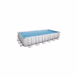 PISCINA FUORI TERRA BESTWAY 56475 RETTANGOLARE POWER STEEL 732X366X132 La piscina fuori terra rettangolare Bestway 56475 Powe ...