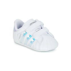 Scarpe bambini adidas SUPERSTAR CRIB Bianco - 21