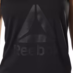 Reebok DH4998 S camicia e top Canottiera Scollo rotondo Senza maniche Poliestere, Viscosa - Vista aggiuntiva 5