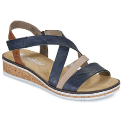 Sandali Rieker - Blu - 36