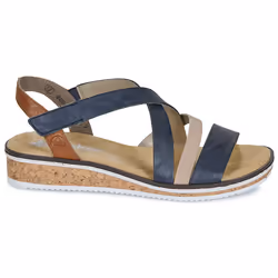 Sandali Rieker - Blu - 36