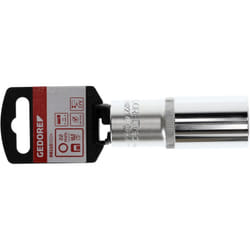 Gedore - R61102214 Inserto per chiave a bussola 1/2' 12 facce 22 mm Lunghezza 77 mm