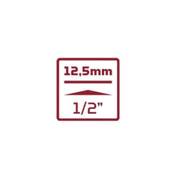 R63001006 Bussola per avvitatore 1/2" esagonale 10 mm Lunghezza 38 mm