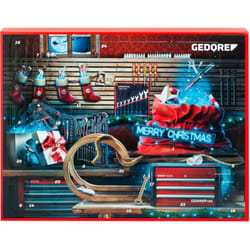 GEDORE 3304901 Red R33003044 Calendario dell'Avvento 2023, 44 pezzi, calendario dell'Avvento da uomo, regalo per uomini, calendario dell'Avvento con
