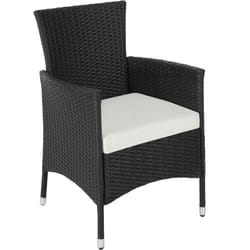 TecTake 402862 set mobili da esterno Nero
