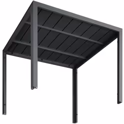 TecTake 402954 tavolo da esterno Nero
