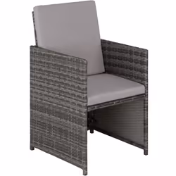 TecTake 403097 set mobili da esterno Grigio - Vista aggiuntiva 5