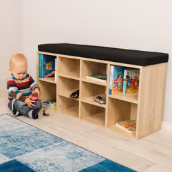 TecTake 403172 scarpiera Nero, Marrone