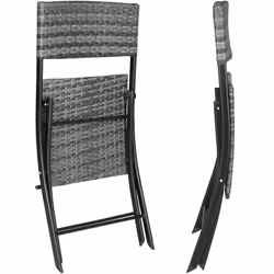 TecTake 403197 set mobili da esterno Grigio - Vista aggiuntiva 7