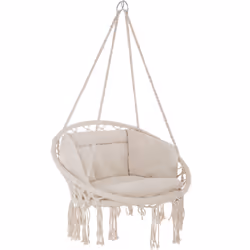 TecTake 403205, Poliestere, Acciaio, Beige, 3,9 kg