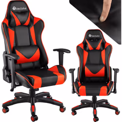 La versatile poltrona da ufficio di tectake è ideale tanto per lavorare ben concentrati, quanto per giocare con vera passione ...