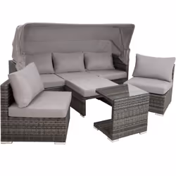 TecTake 403237 divano Grigio