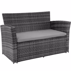 TecTake 403279 set mobili da esterno Grigio - Vista aggiuntiva 4