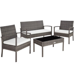 TecTake 403398 set mobili da esterno Grigio