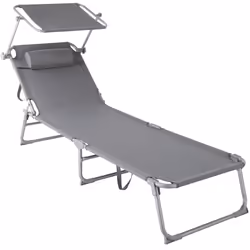 TecTake 403413, Grigio, Poliestere, Acciaio, 110 kg, 6,2 kg
