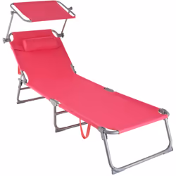 TecTake 403419, Rosa, Poliestere, Acciaio, 110 kg, 6,2 kg