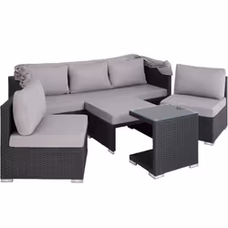 TecTake 403426 divano Nero