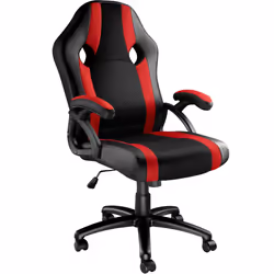 TecTake 403490, 650 mm, 660 mm, 13,5 kg, Poliuretano, Cloruro di polivinile (PVC), Nero, Rosso