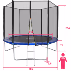 TecTake 403518 trampolino da cortile e per attività ricreative - Vista aggiuntiva 7