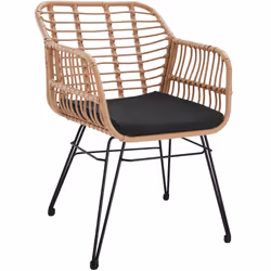TecTake 403558 set mobili da esterno Marrone