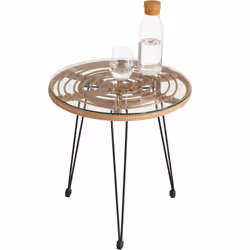 TecTake 403558 set mobili da esterno Marrone