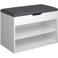 TecTake 403614 scarpiera Bianco
